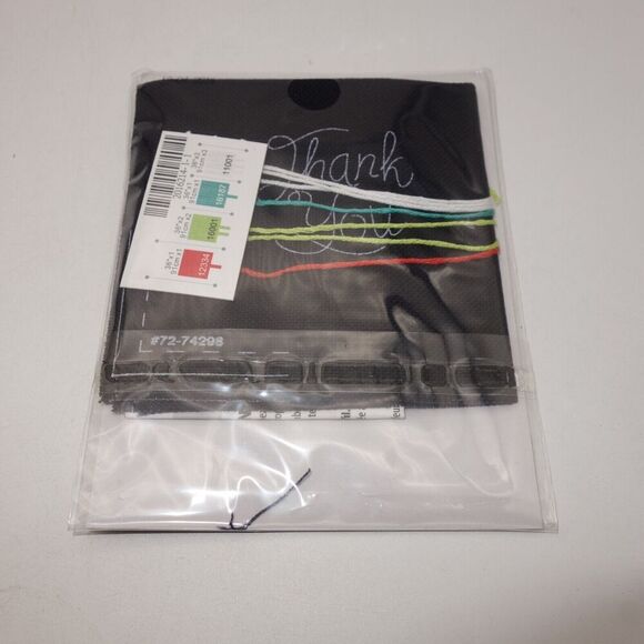 NEW Set of 4 Dimensions Jar Toppers Greetings Thank You Homemade Regular or Wide - Picture 4 of 4